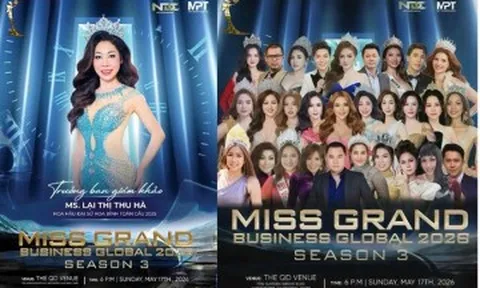 Hoa hậu Lại Thị Thu Hà chính thức đảm nhận vai trò Trưởng ban giám khảo cuộc thi nhan sắc quốc tế