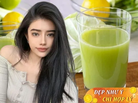 Nước ép loại rau bình dân giúp se khít lỗ chân lông, đem bôi lên đầu kích thích mọc tóc con tua tủa, giảm hẳn gãy rụng