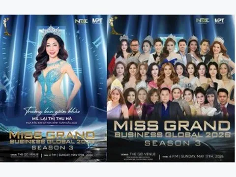 Hoa hậu Lại Thị Thu Hà chính thức đảm nhận vai trò Trưởng ban giám khảo cuộc thi nhan sắc quốc tế