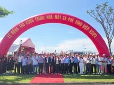 Vĩnh Hiệp khởi công nhà máy cà phê tại TP.HCM VSIP III, công suất 300.000 tấn/năm