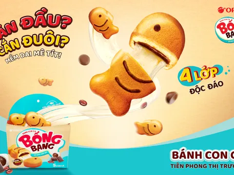 Orion Ra Mắt Bánh Con Cá 4 Lớp Độc Đáo Tiên Phong Trên Thị Trường Bánh Việt
