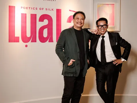 Bùi Tiến Tuấn tái định nghĩa chất liệu truyền thống trong triển lãm “Lụa là”