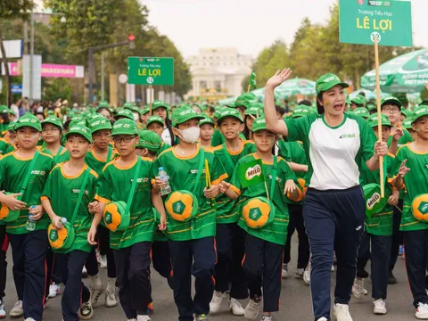 7.500 người tham gia Ngày hội đi bộ Nestlé MILO tại Nghệ An