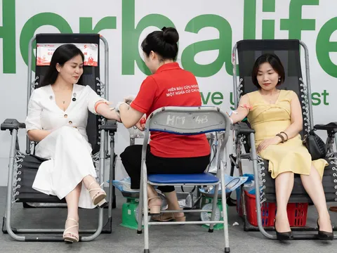 Herbalife Việt Nam tổ chức ngày hiến máu tình nguyện thường niên lần thứ 7