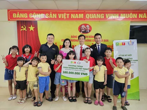Herbalife Việt Nam tái ký kết tài trợ chương trình Casa Herbalife giúp cải thiện dinh dưỡng cho hơn 2.000 trẻ em và người cao tuổi