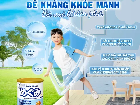 SNOW BRAND – Giải pháp dinh dưỡng chuẩn Nhật cho bé tiêu hoá khoẻ - Đề kháng vững