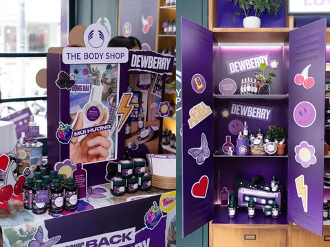 Dewberry -  Dòng sản phẩm biểu tượng của The Body Shop chính thức ra mắt tại Việt Nam