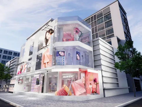 Color District - Tổ hợp cửa hàng kết hợp giải trí lần đầu ra mắt tại Việt Nam với sự đồng hành từ 3CE và Maybelline New York