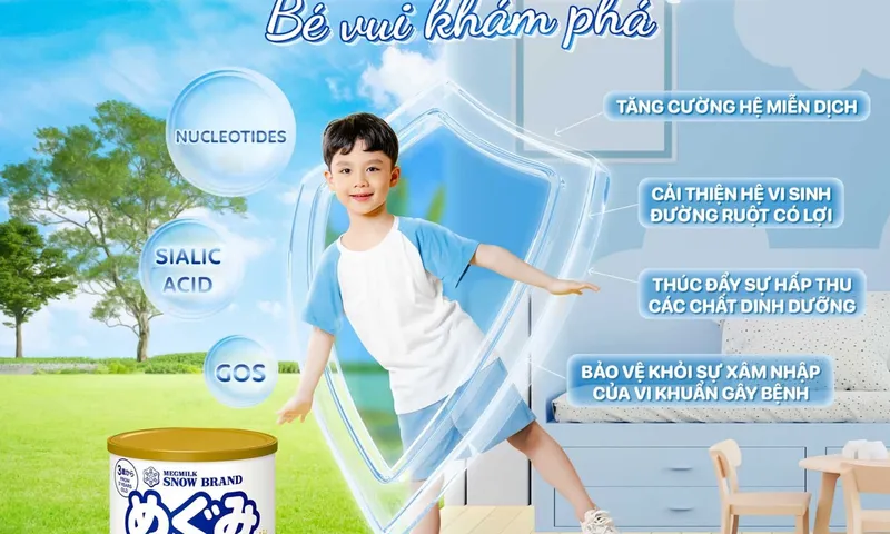 SNOW BRAND – Giải pháp dinh dưỡng chuẩn Nhật cho bé tiêu hoá khoẻ - Đề kháng vững