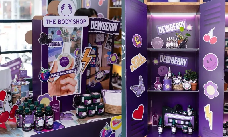 Dewberry -  Dòng sản phẩm biểu tượng của The Body Shop chính thức ra mắt tại Việt Nam